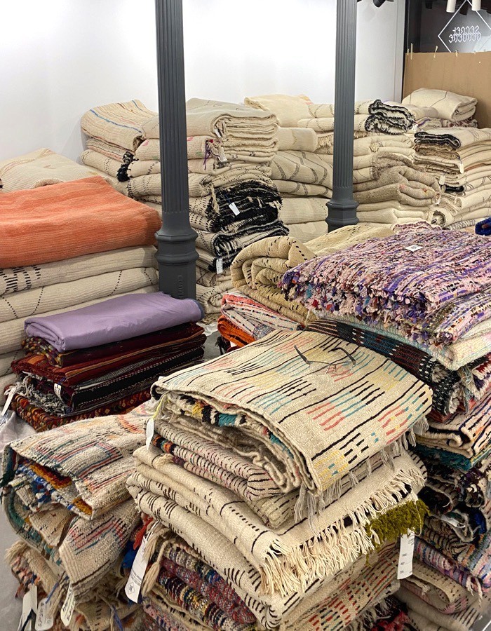 The Secret Berbère collection, Europe's finest collection of vintage Berber rugs!